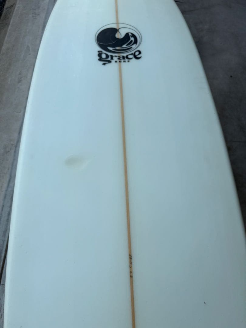 grace surf ショートボード ファンボード ホワイト 中古