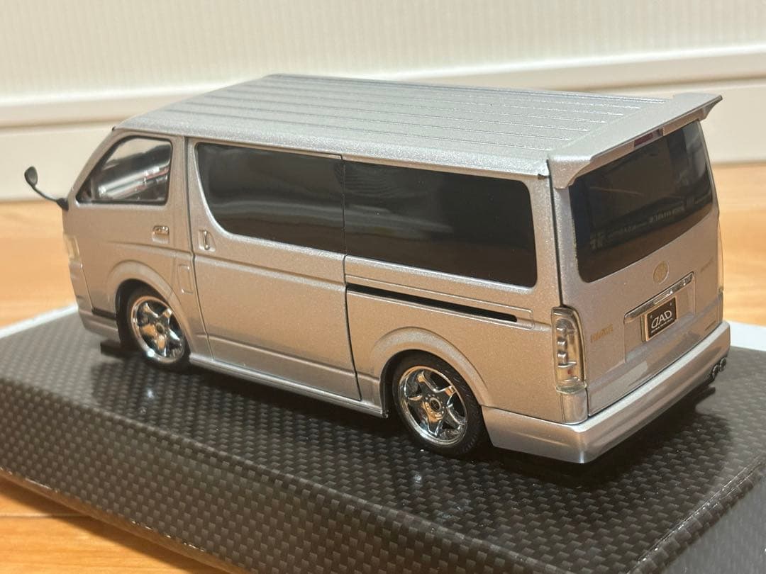 DISM 1/24 ハイエース 200系 SUPER GL D.A.D エアロ