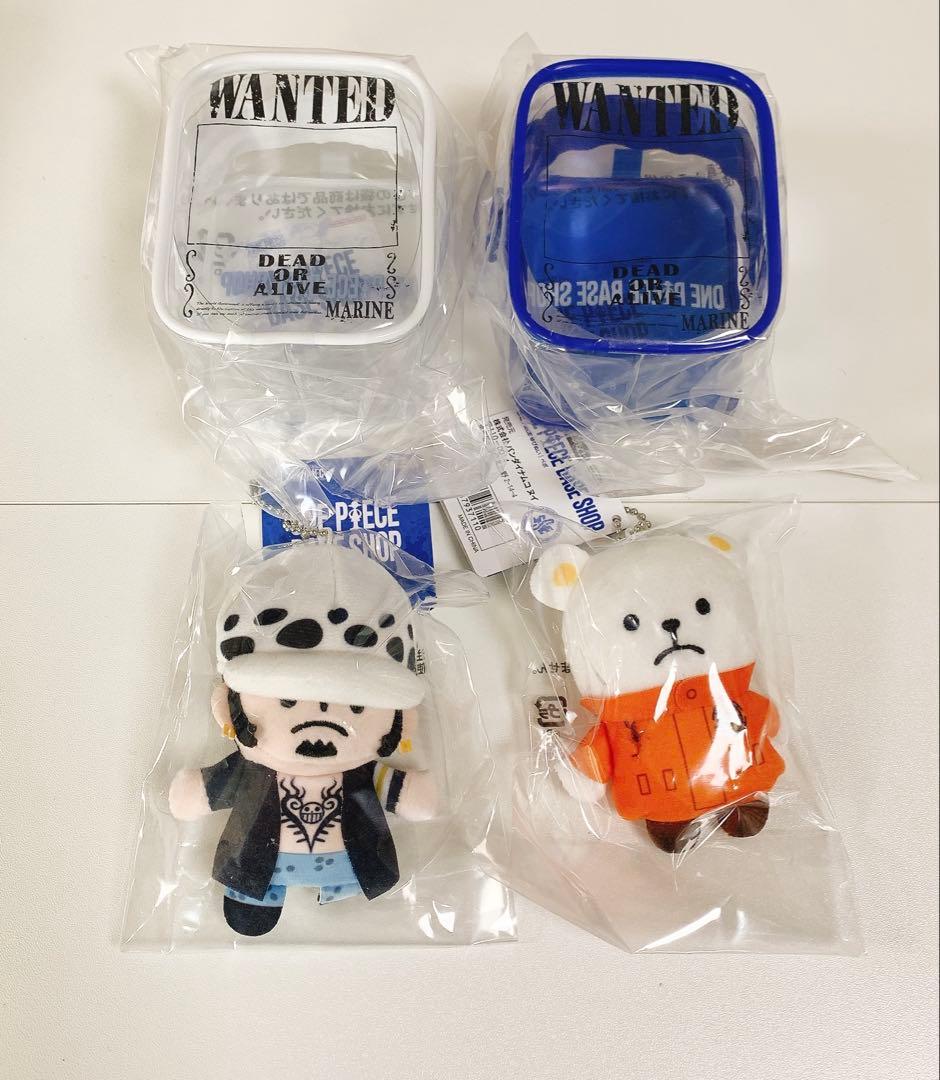 ONE PIECE ゆびぬい クリアファイル2個セット　BASE SHOP