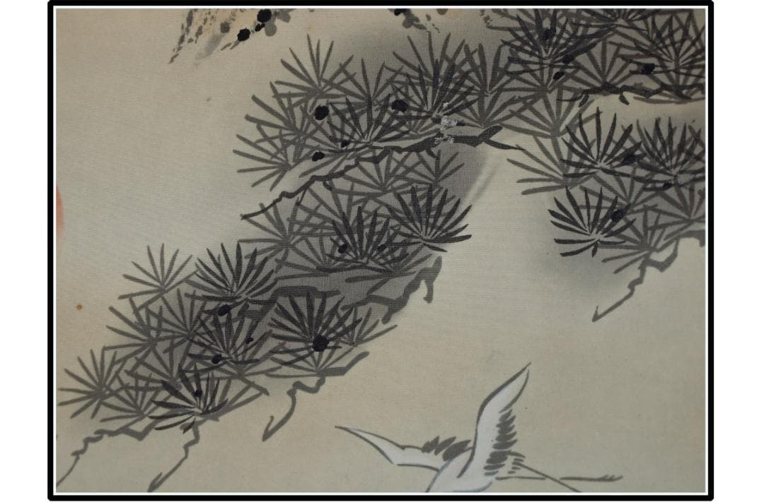 時代の掛軸　肉筆保証　蔵整理不用品処理1　日本　中国美术品 X1040C15-1