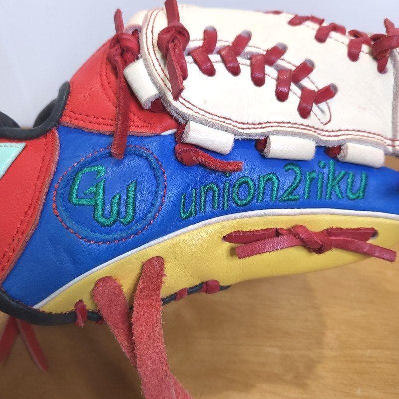 グラブワークス ゲームデイ カラフルカラー 児童用 硬式グローブ