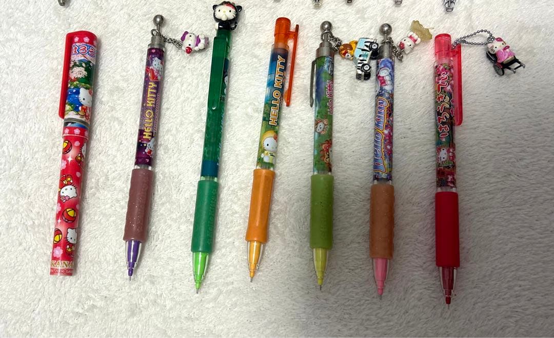 値下げしました 激レアハローキティご当地限定 ボールペン×シャーペン 17本