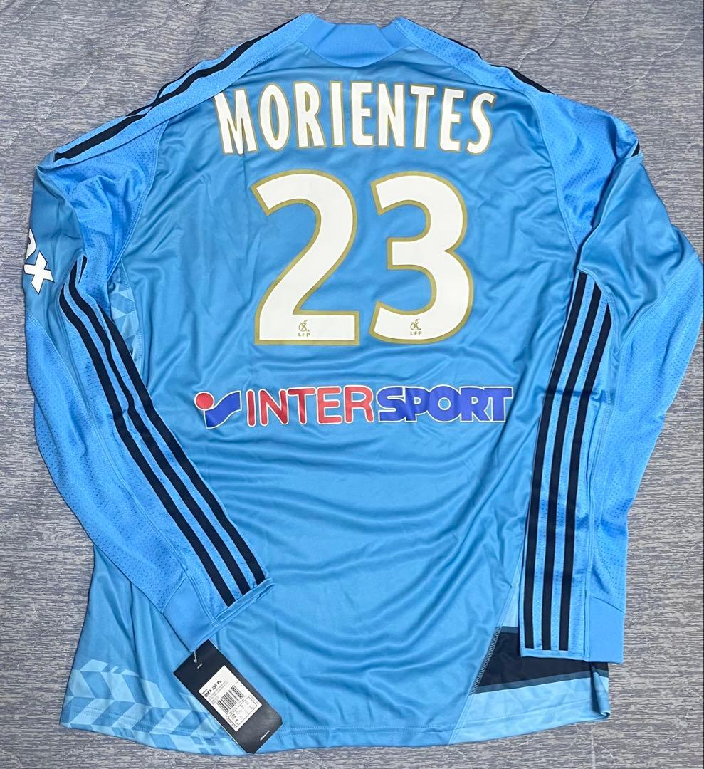 【adidas】09/10マルセイユ アウェイ　モリエンテス 23 長袖シャツ