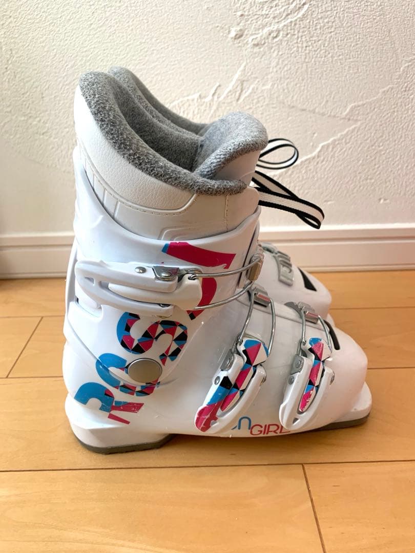 【美品】ロシニョール 19.5 スキーブーツ キッズ FUN GIRL J3