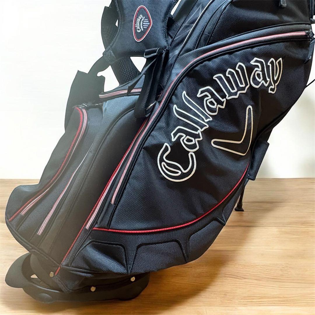 【極美品】希少　Callaway スタンドキャディバッグ 9インチ　キャロウェイ