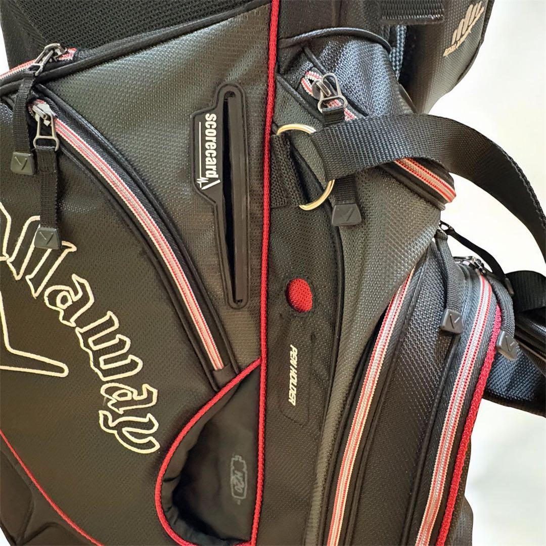 【極美品】希少　Callaway スタンドキャディバッグ 9インチ　キャロウェイ