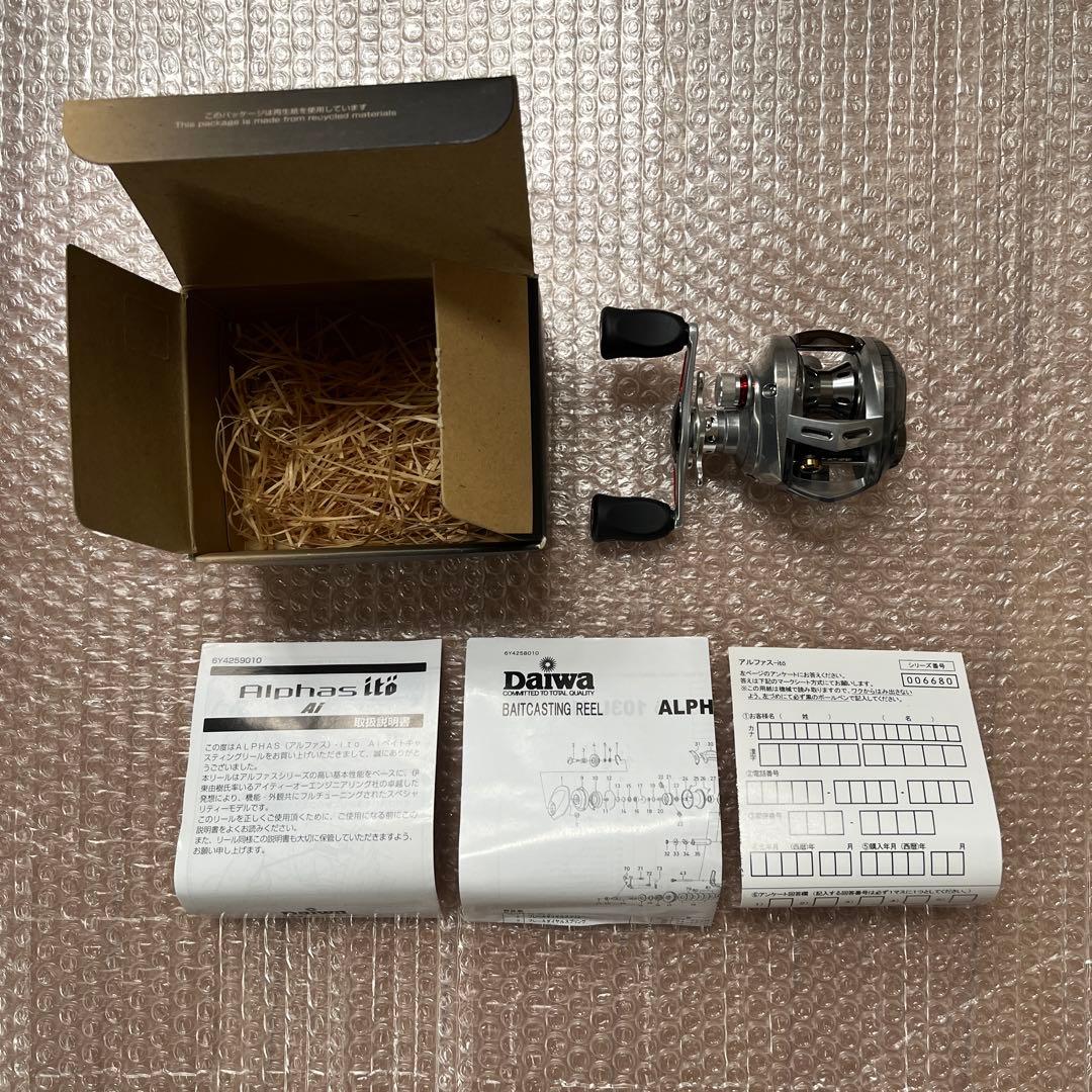 中古　リール　Alphas ito 103-Ai アルファス