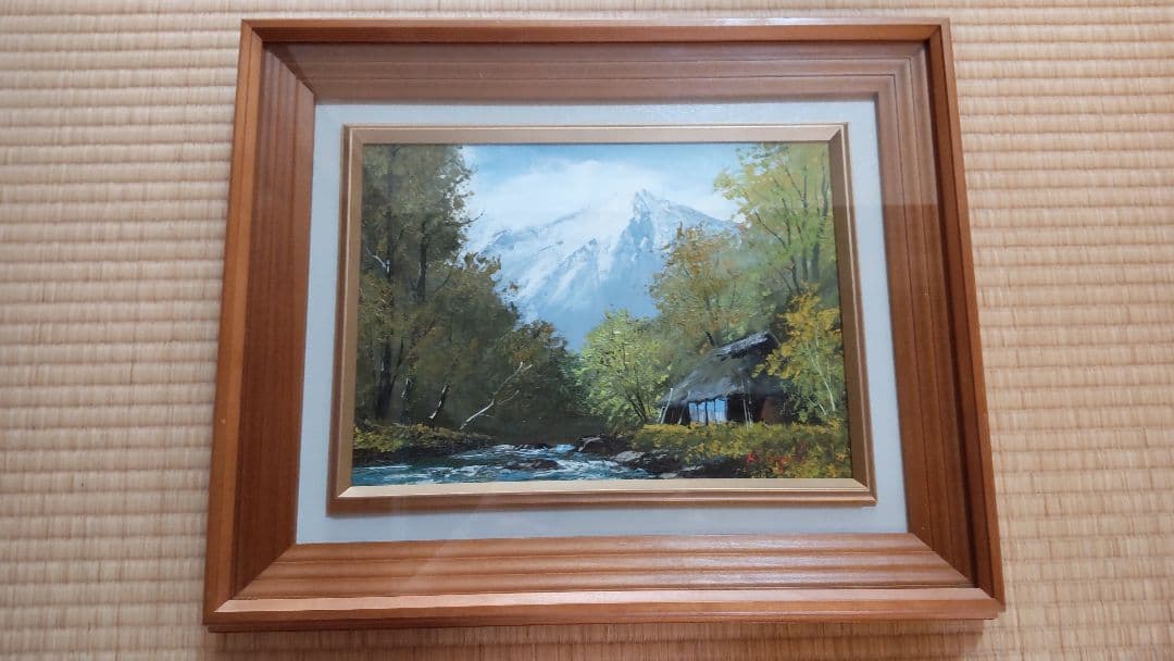 額装 絵画 油絵