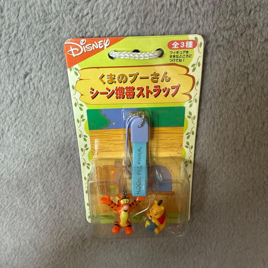 くまのプーさん シーン携帯ストラップ 全3種