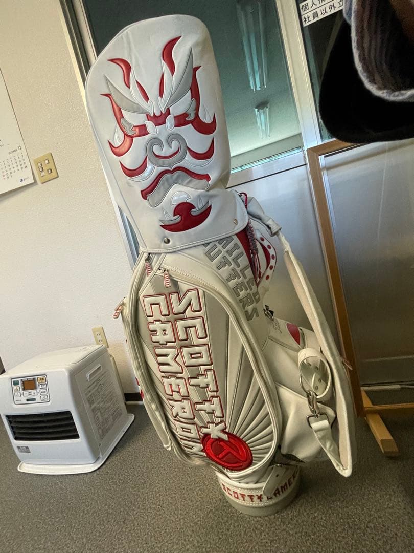 激レア　スコッティキャメロン　サークルT キャディバッグ ゴルフバッグ サイン入