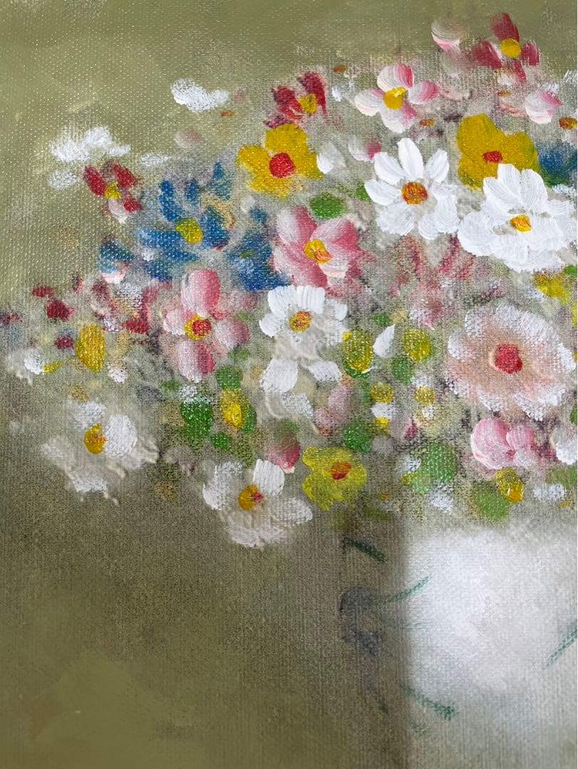 油絵 F3  ( 画家 Yヤング )           韓国の画家