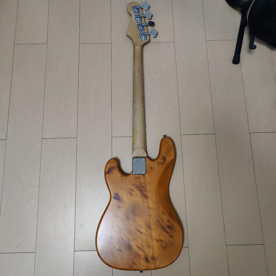 エレキベース フレイムナチュラルウッド blackstarミニアンプセット