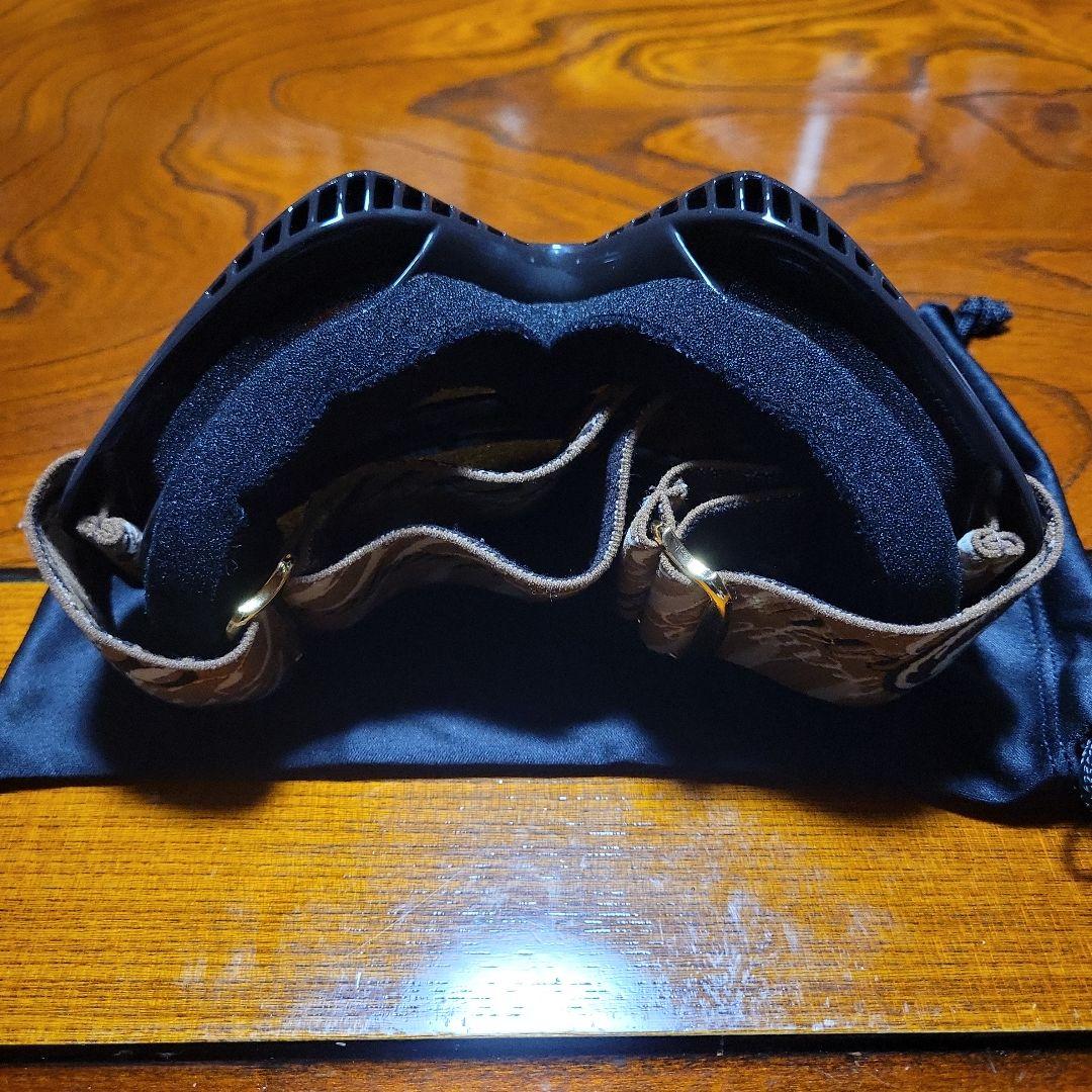 ドラゴンDXゴールドミラーオレンジスペアー未使用付きDRAGONゴーグル