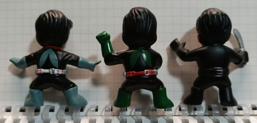 仮面ライダー フィギュア 3体セット(1号2号ショッカー)