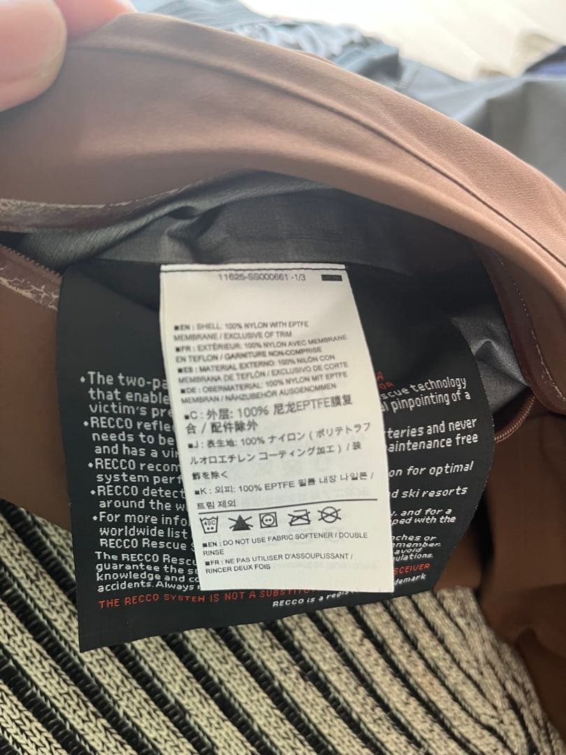 ARC'TERYX SIDEWINDER （サイドワインダー） SV メンズM