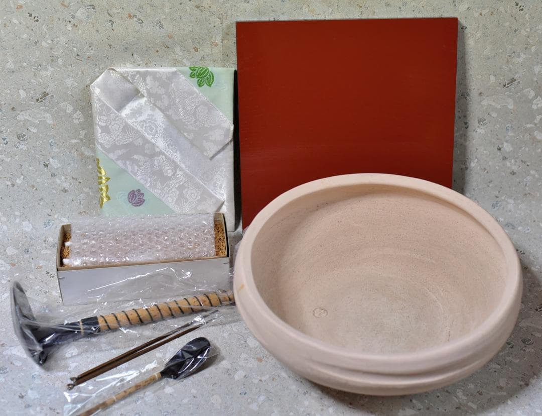 茶道具まとめて16点（棗、茶筅、松茶茶碗、他）お稽古