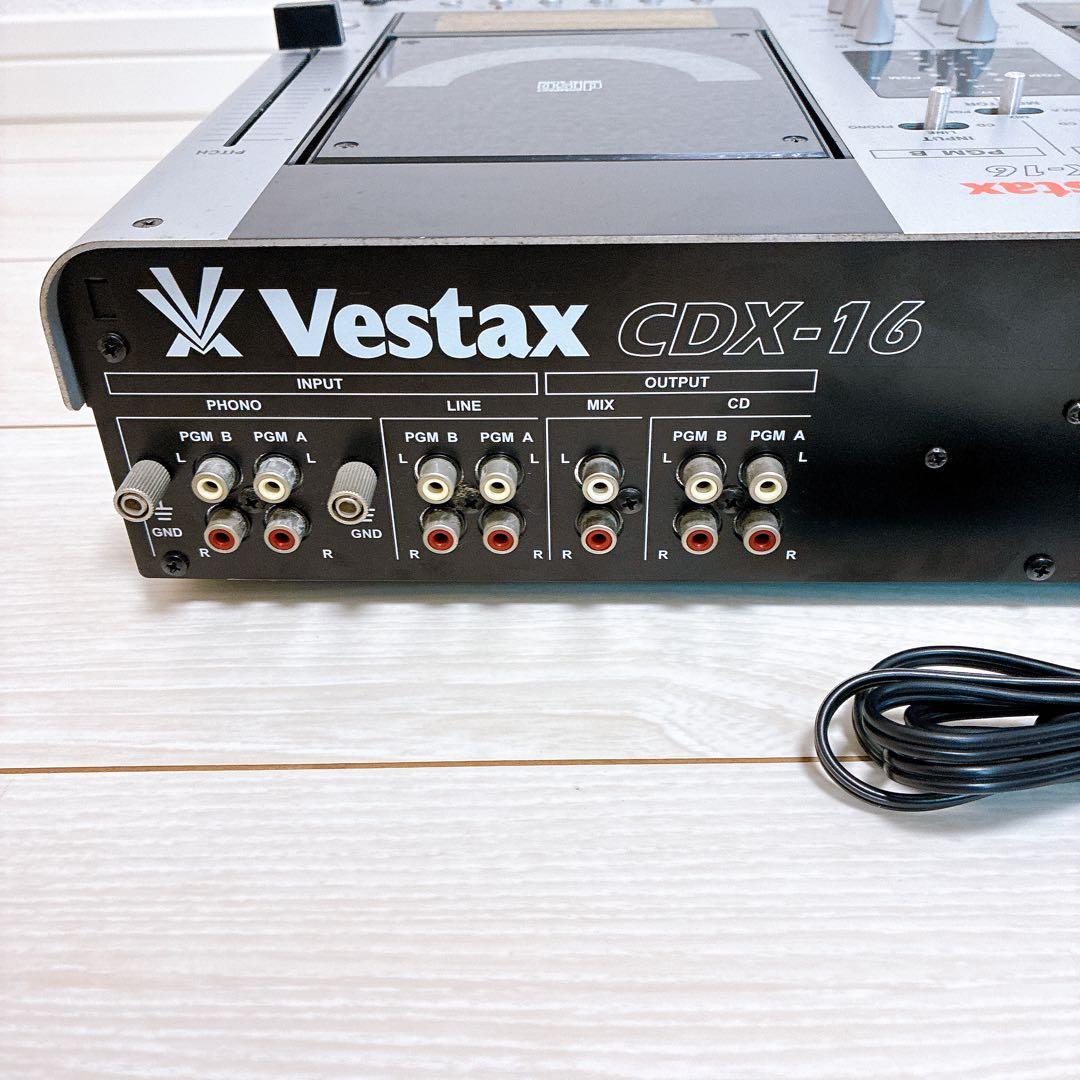 VESTAX デュアルCDプレーヤー CDX-16 ジャンク