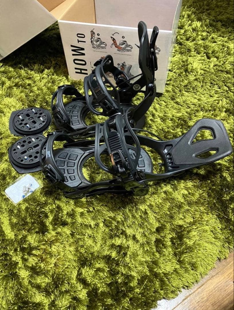 SPスノーボード ビンディング ブラック