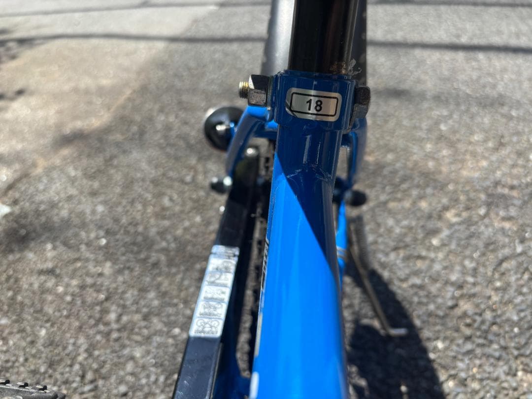 【全国発送対応・美品】18インチ 子供用自転車 ブルー AEONBIKE購入