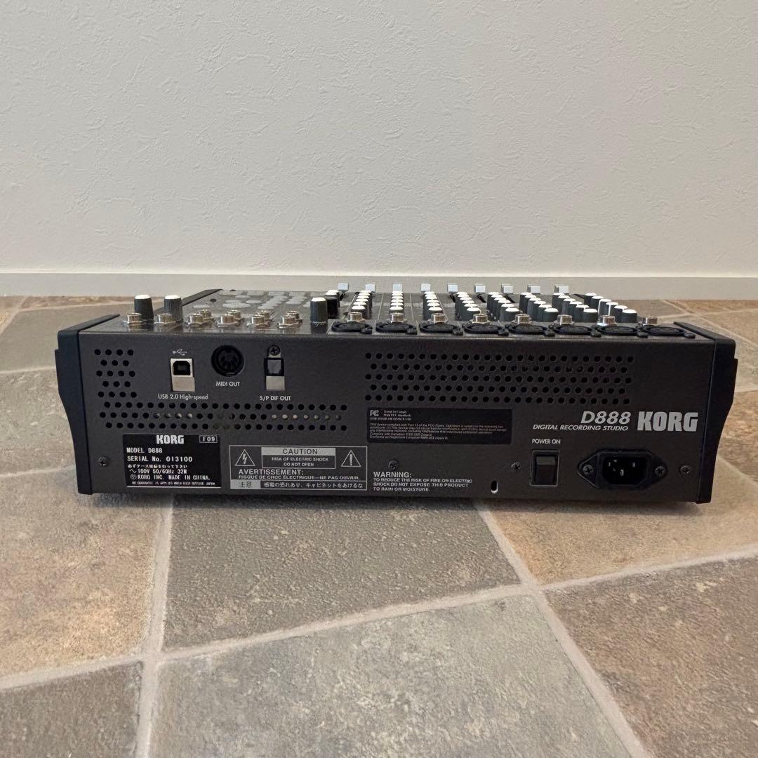【美品】KORG D888 コルグ ミキサー デジタル レコーダー　- MTR