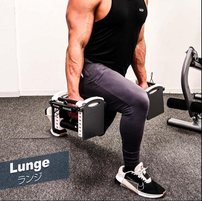 パワーブロック ダンベル 可変式 42kg 2個セット 24段階調節