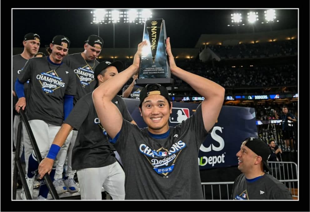 ドジャース大谷 翔平 NL チャンピオンシップ MVP受賞記念 ゴールド