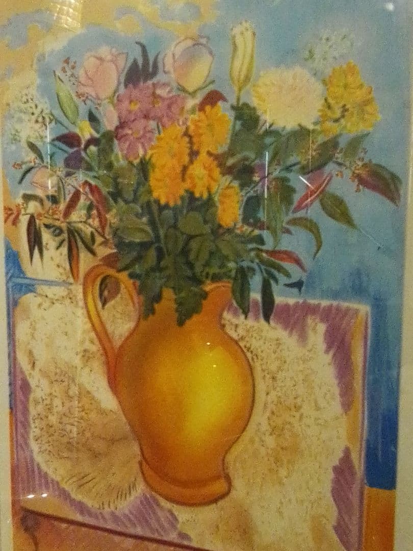 絵画 fleurs de printemps dans un vase