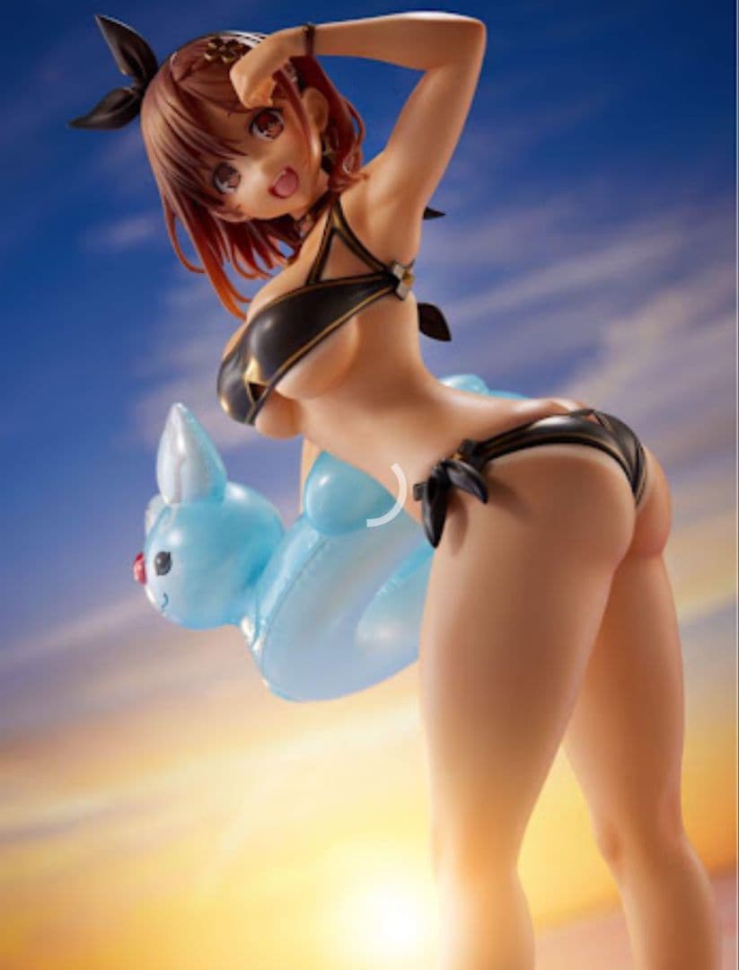 し*い様 ライザ ライザのアトリエ 黒水着フィギュア スピリテイル 新品 水着