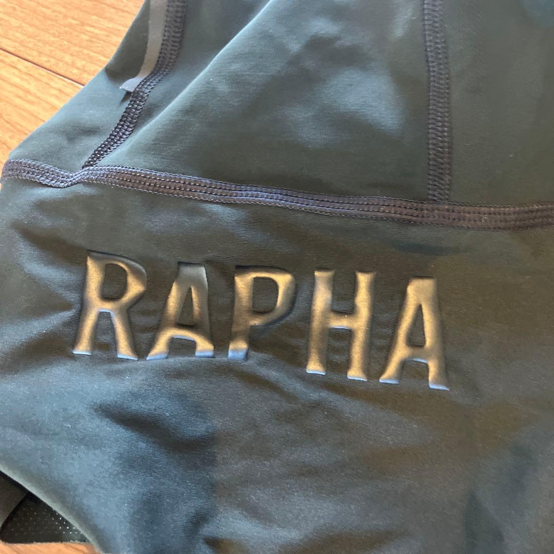 RAPHA ラファ　ビブショーツ グリーン　Sサイズ