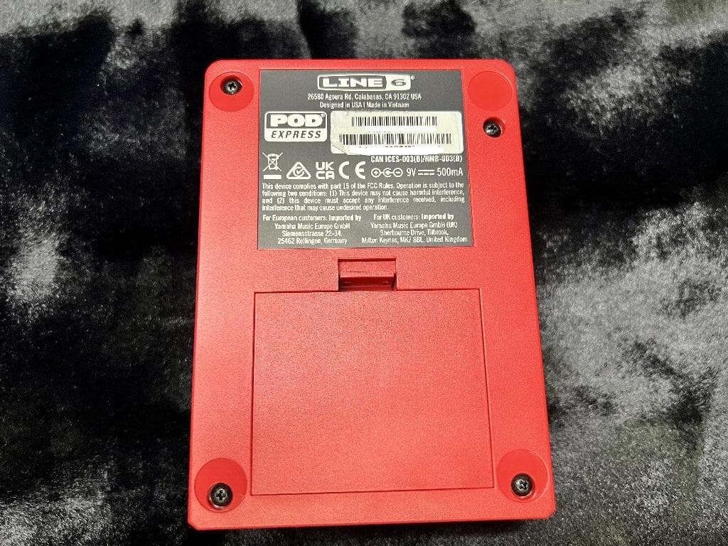 美品　LINE6 POD Express マルチエフェクター 47ページ取説付属