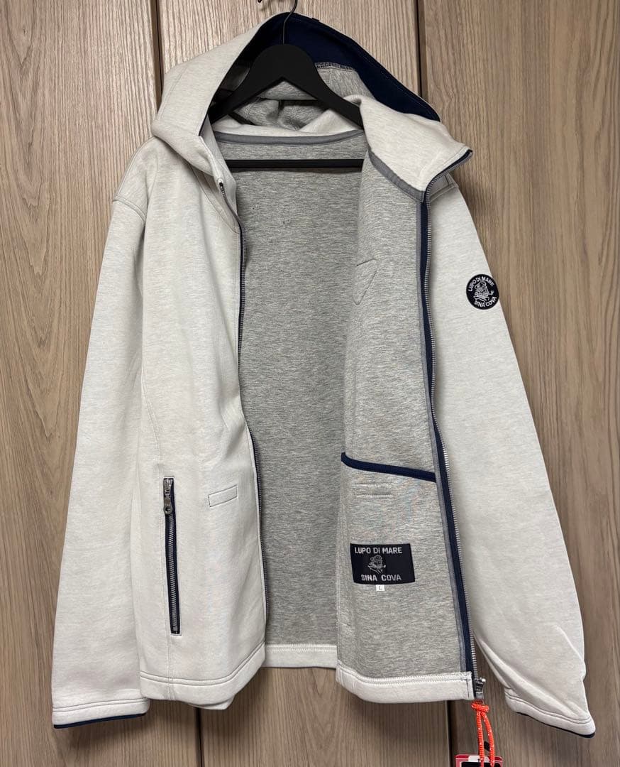 【新品・タグ付き】 SINA COVA シナコバ フルジップパーカー Lサイズ