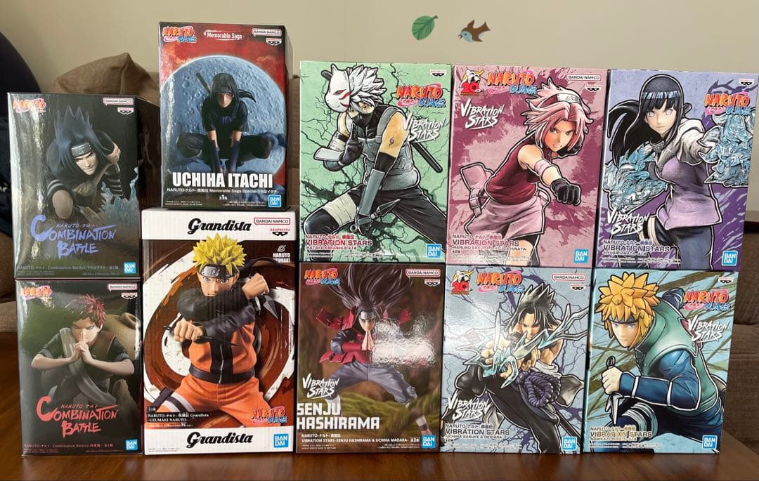 新品未開封　ナルト vibration stars 他　計10体セット