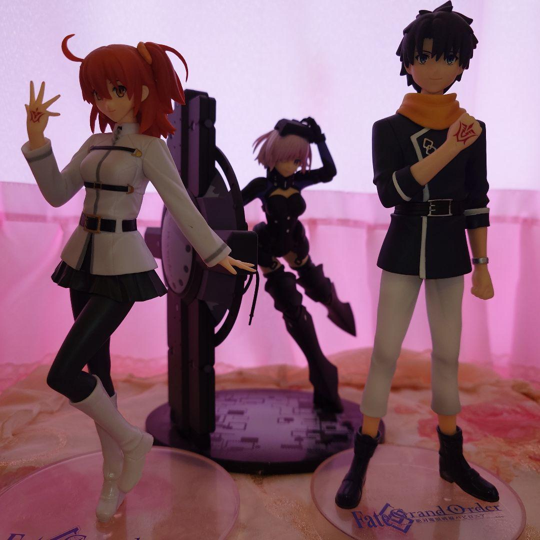 FateGrandOrder　ぐだ子　ぐた男　マシュ・キリエライト　フィギュア
