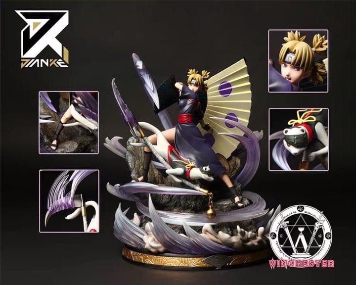 NARUTO ナルト 奈良テマリ 1/7 ガレージキット ガレキ スタチュー③