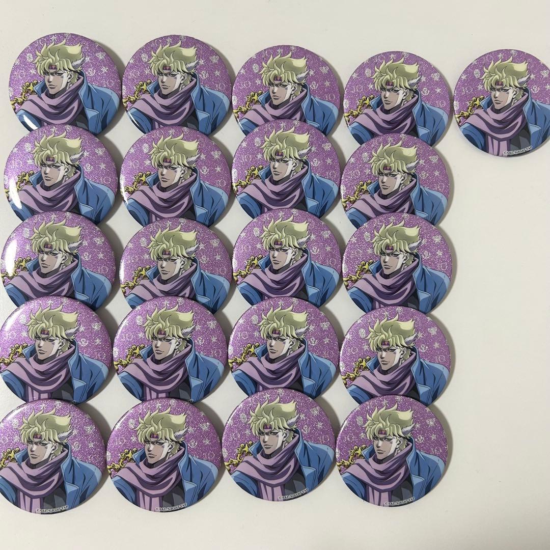 JOJOWORLD 3ジョジョワールド3 グリッター缶バッチシーザー・ツェペリ