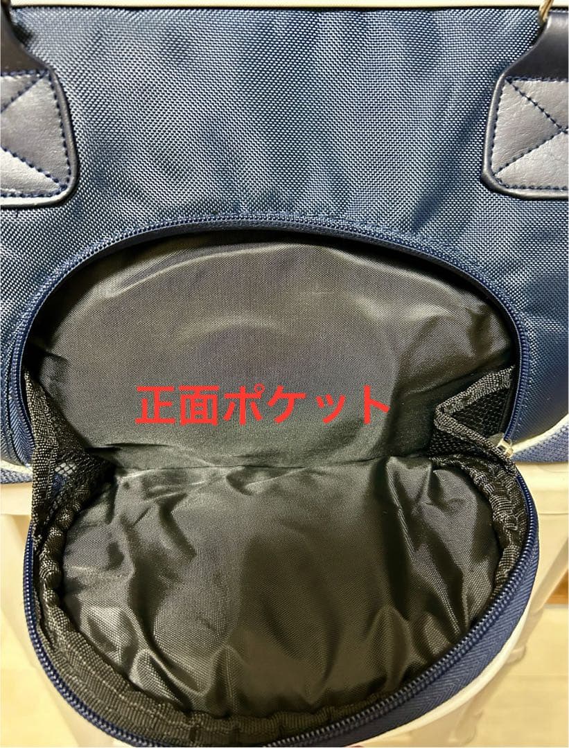 【激レア・非売品】ゴルフキャディーバッグシンハネイビーゴルフバッグ傘3点セット