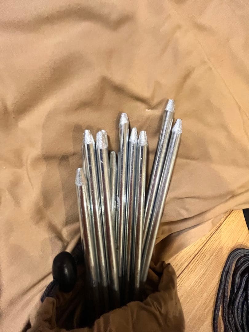 DODビッグタープポール2セットVISIONPEAKSレクタタープ