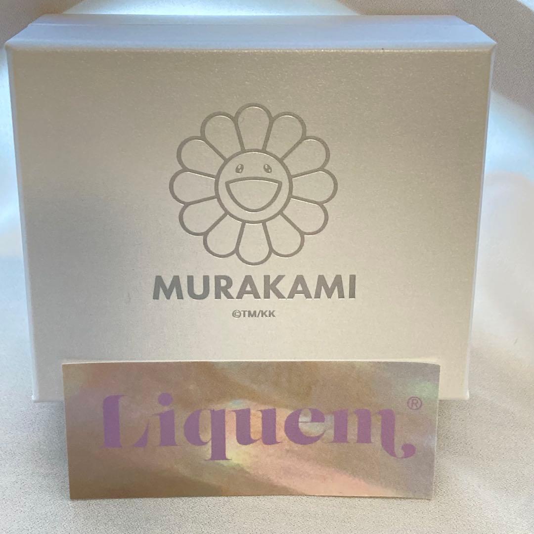 【新品】Liquem 村上隆 コラボ リング フラワー（ブルーx ホワイト）