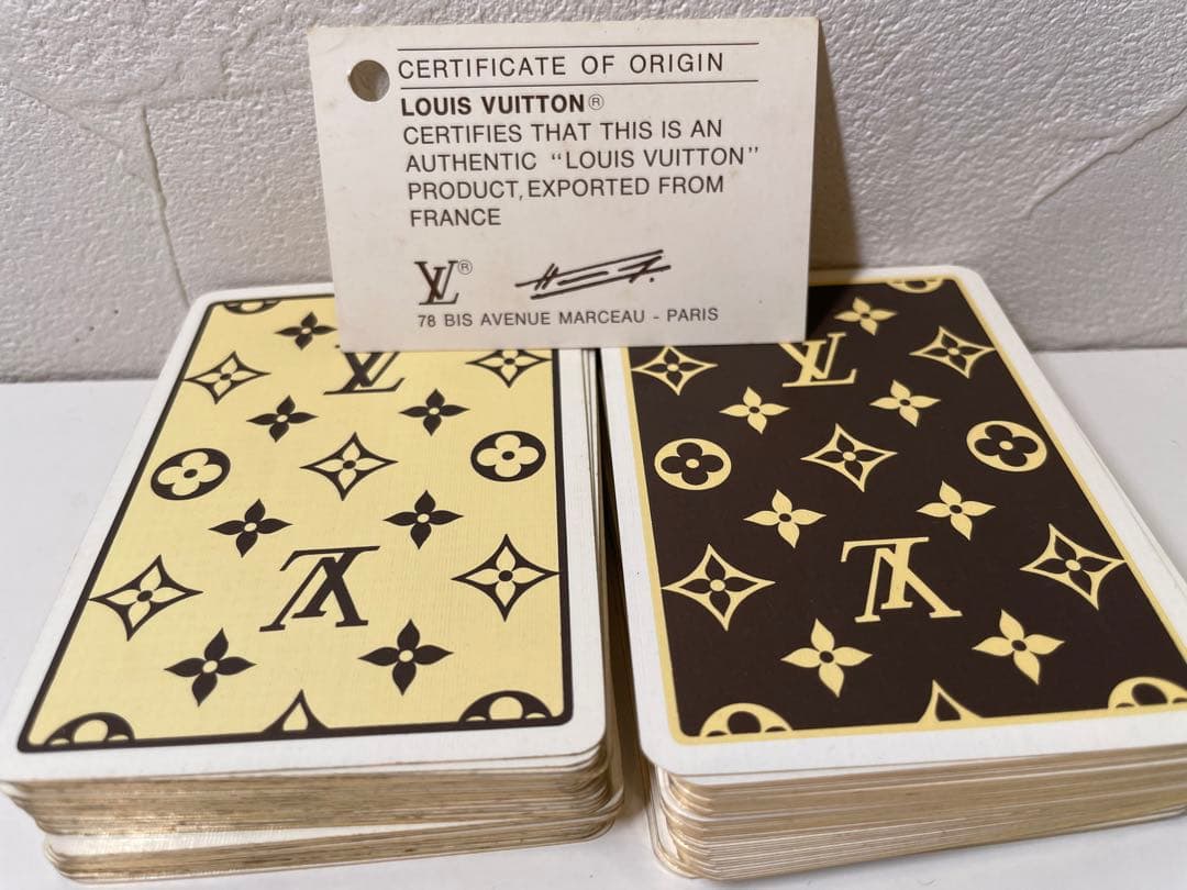 【美品】LOUISVUITTON ルイヴィトン トランプ モノグラム 2個セット