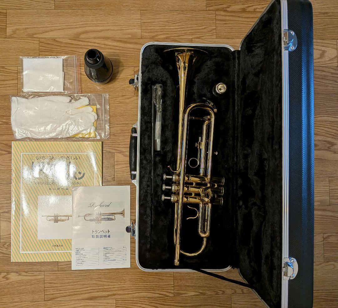 トランペット 入門 初心者 サイレンサー セット ゴールド 楽器 管楽器