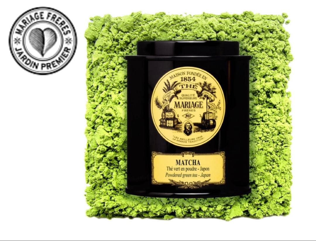 【日本未発売】フランス直輸入マリアージュフレールMatcha 抹茶　40g