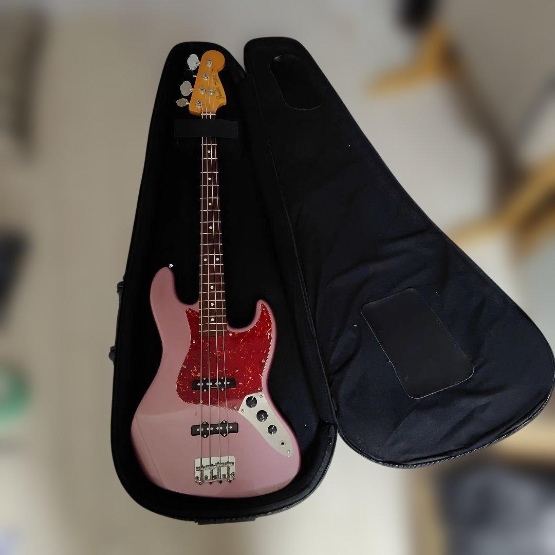 フェンダージャズベース・メイドインジャパンJDシリ バーガンディミストメタリック