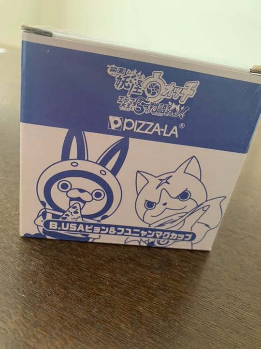 pizza妖怪ウォッチコラボマグカップジバニャン＆コマさんフユニャン＆うさぴょん