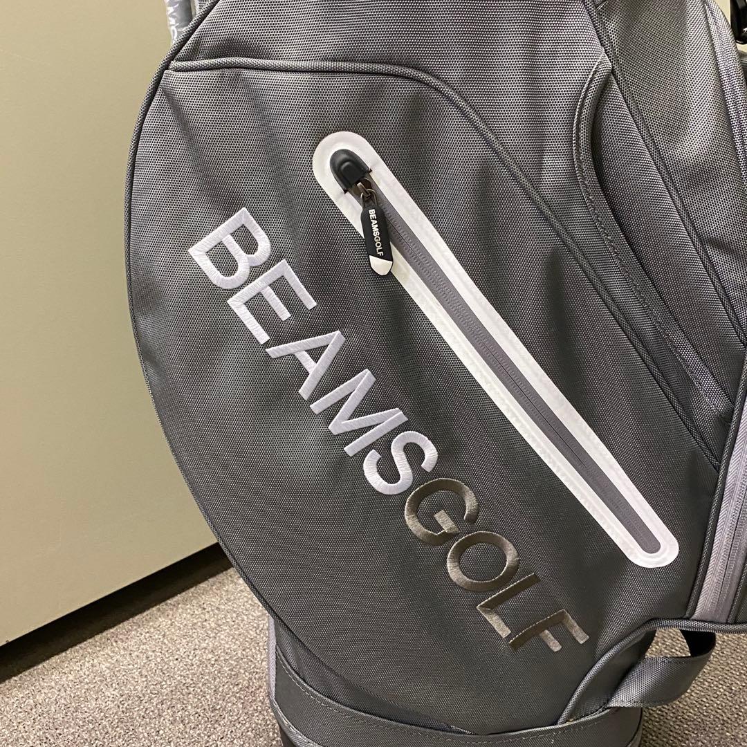 BEAMS GOLF スタンドキャディバッグ 4 グレー