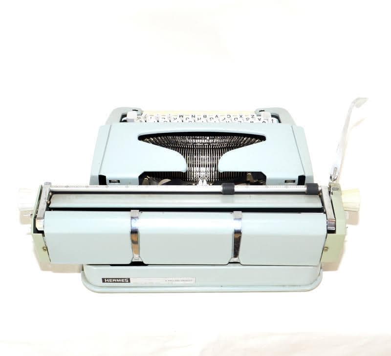 匿名配送☆HERMES ヘルメス 3000 スイス製 タイプライター ビンテージ