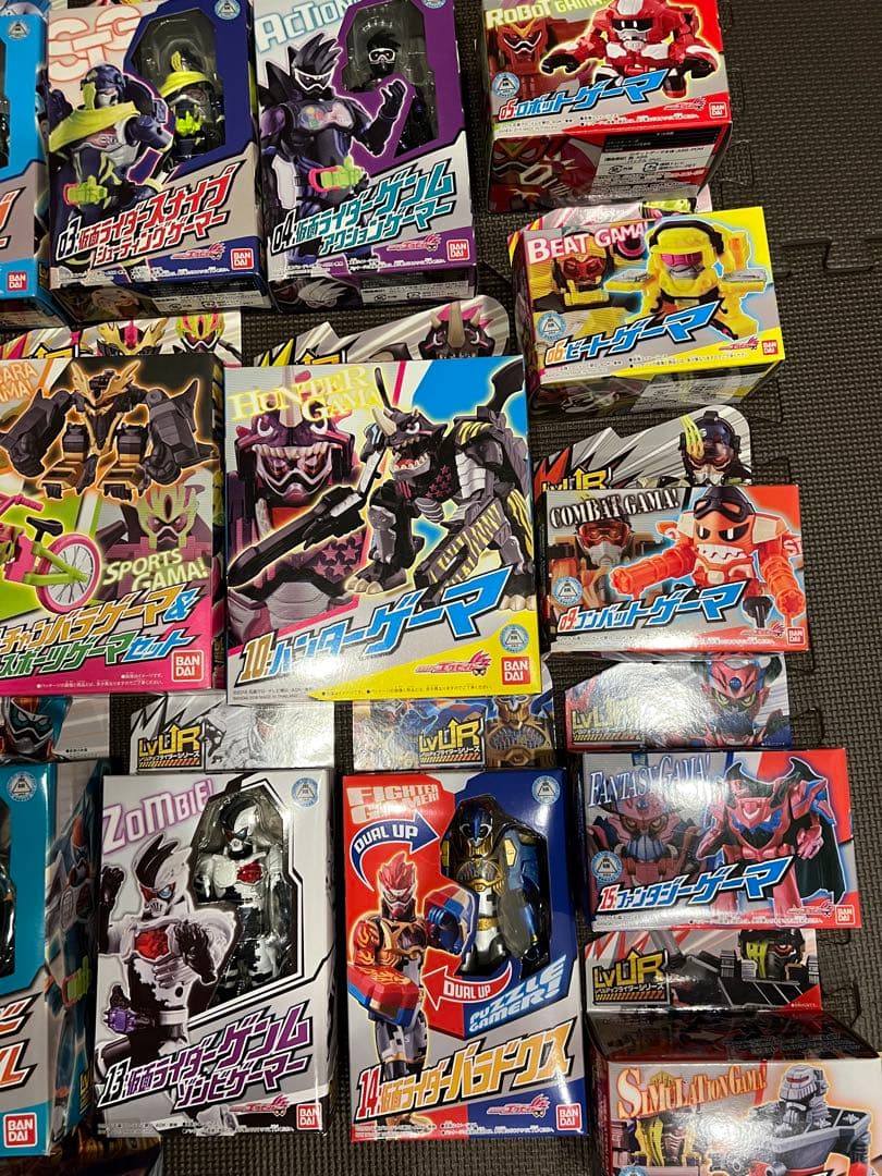仮面ライダーエグゼイド レベルアップライダーシリーズ　フィギュア