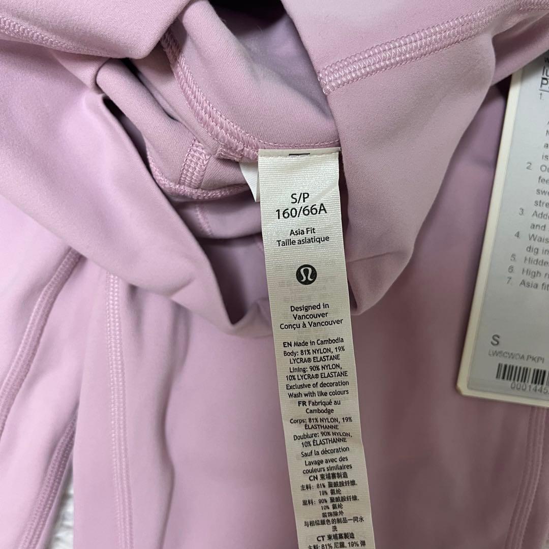 未使用 lululemon ルルレモン スパッツ レギンス ピンク ヨガ
