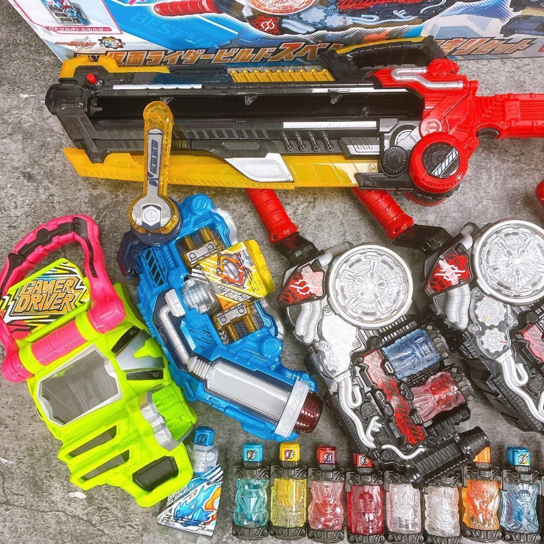 仮面ライダー ビルド エグゼイド まとめ 9個 DXビルドドライバー