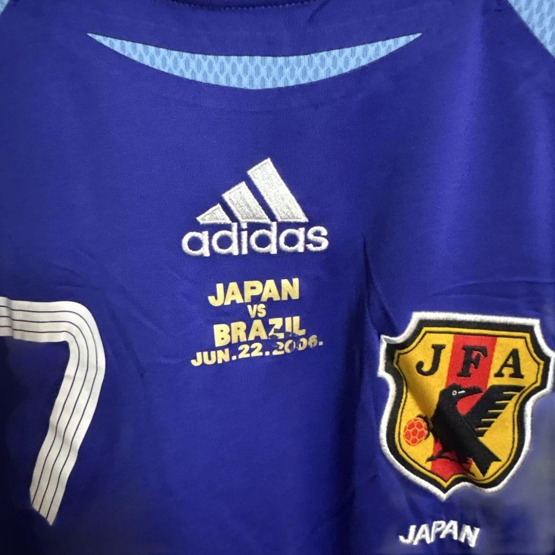 日本代表　中田英寿　2006年　オーセンティック　ユニフォーム　W杯　ブラジル戦