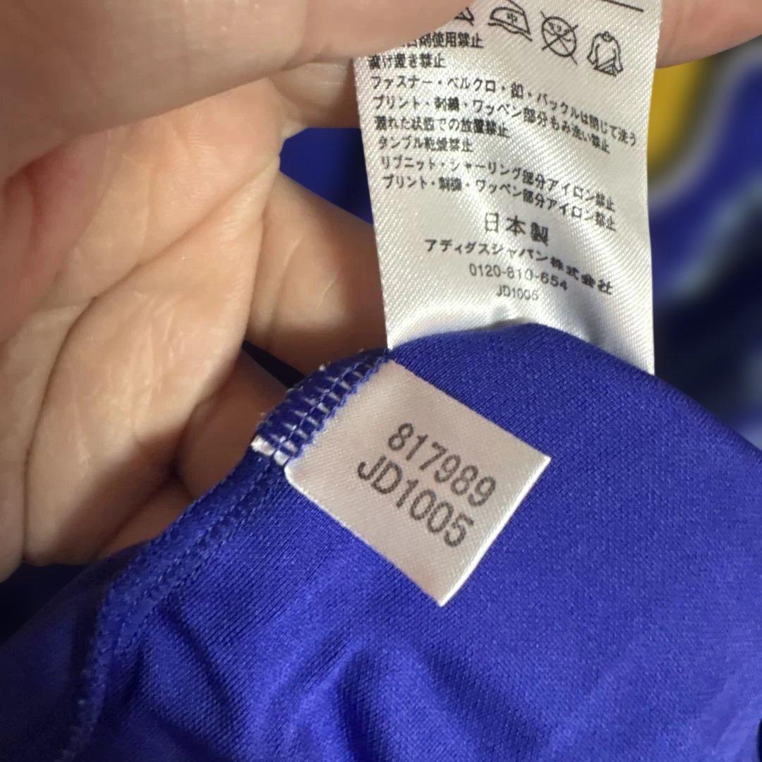 日本代表　中田英寿　2006年　オーセンティック　ユニフォーム　W杯　ブラジル戦